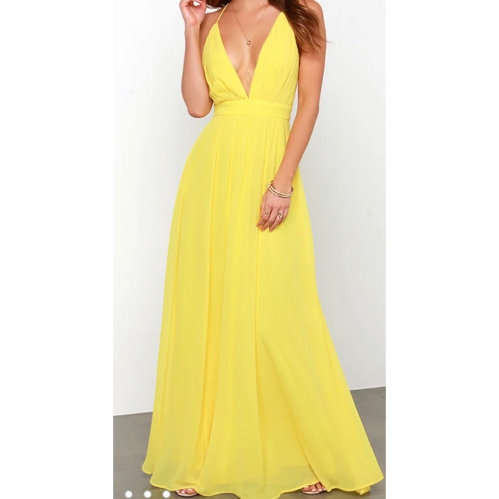Yellow Maxi Dress